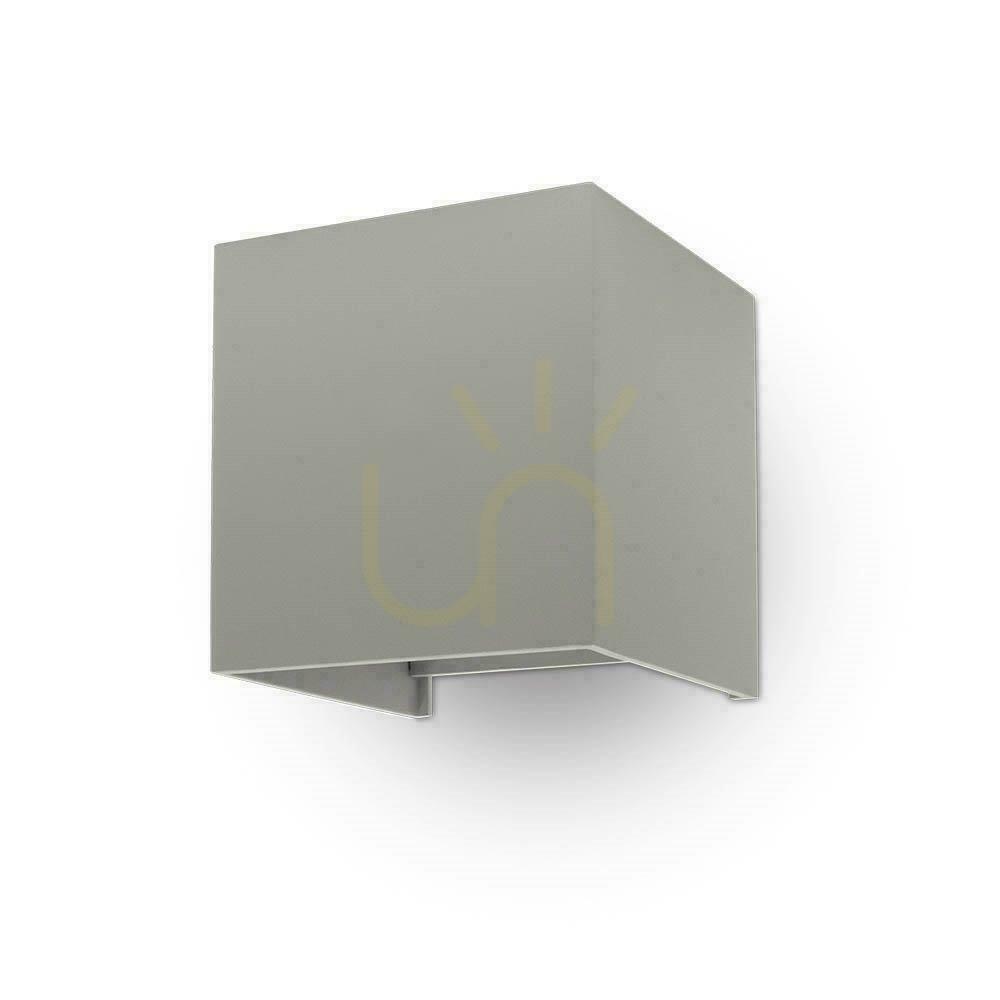 Kontrollera V-TAC 11W LED Top Down Adjustable Chip BRIDGELUX Grey Square IP65 VT-759-12-G 3000K 1360lm Väggarmatur. V-TAC 11W LED Top Down Adjustable Chip BRIDGELUX Grey Square IP65 VT-759-12-G 3000K 1360lm Väggarmatur.