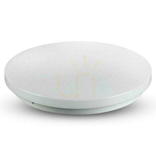 Kontrollera Plafond V-TAC 12W Stars Färgbyte CCT fi.255 VT-8412-S-N 3000K-6400K 1200lm
