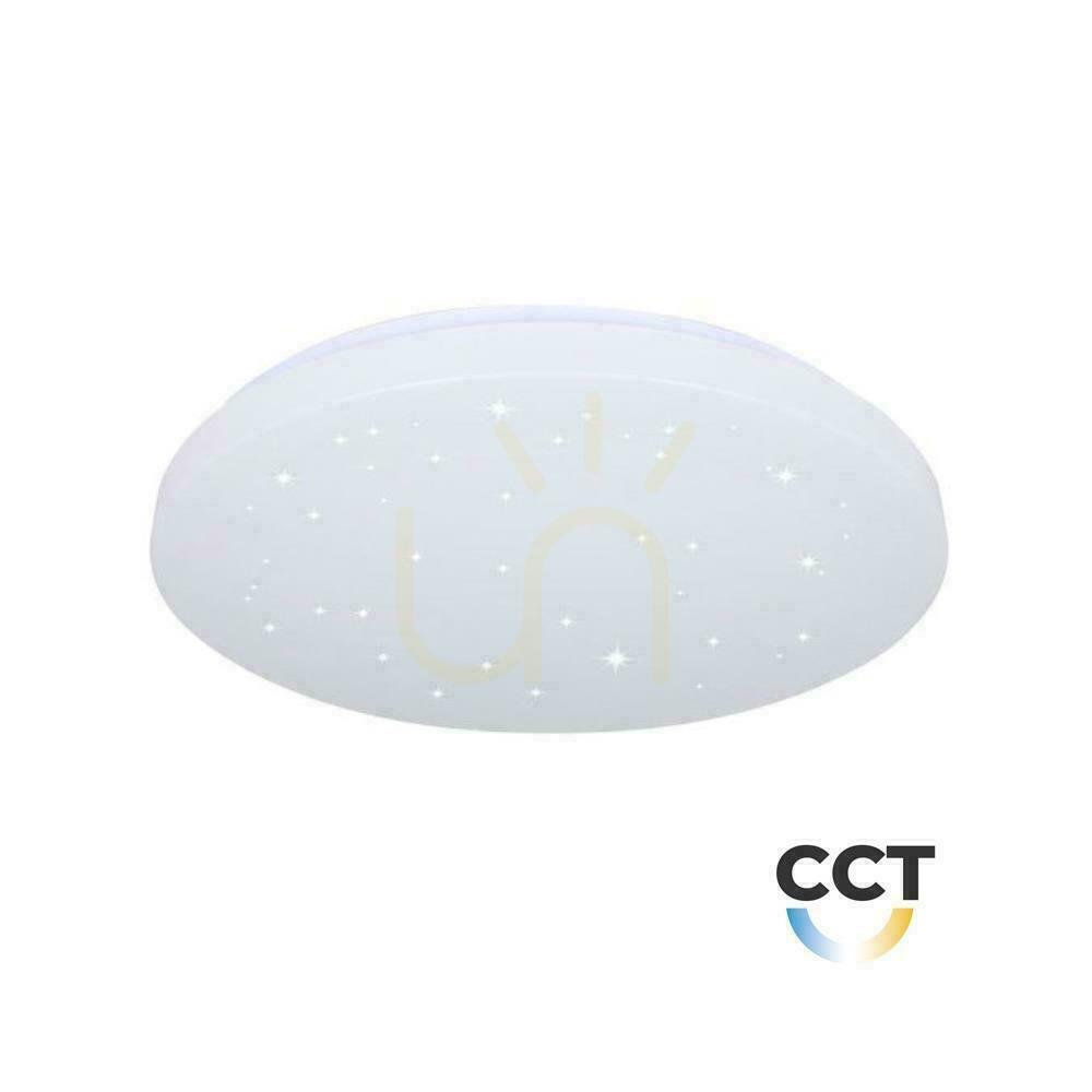 Kontrollera Plafond V-TAC 12W Stars Färgbyte CCT fi.255 VT-8412-S-N 3000K-6400K 1200lm Plafond V-TAC 12W Stars Färgbyte CCT fi.255 VT-8412-S-N 3000K-6400K 1200lm
