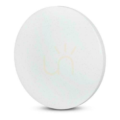 Kontrollera Plafond V-TAC 12W Stars Färgbyte CCT fi.255 VT-8412-S-N 3000K-6400K 1200lm