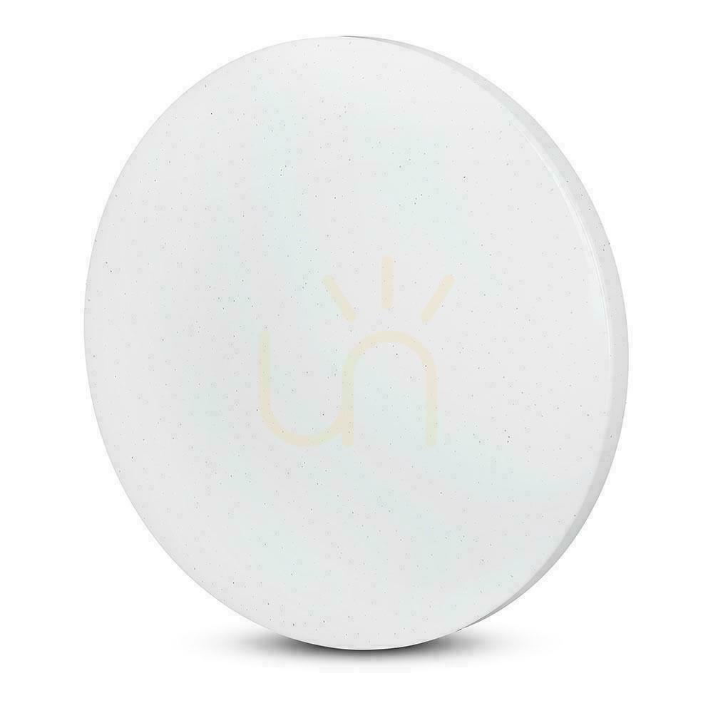 Kontrollera Plafond V-TAC 12W Stars Färgbyte CCT fi.255 VT-8412-S-N 3000K-6400K 1200lm Plafond V-TAC 12W Stars Färgbyte CCT fi.255 VT-8412-S-N 3000K-6400K 1200lm