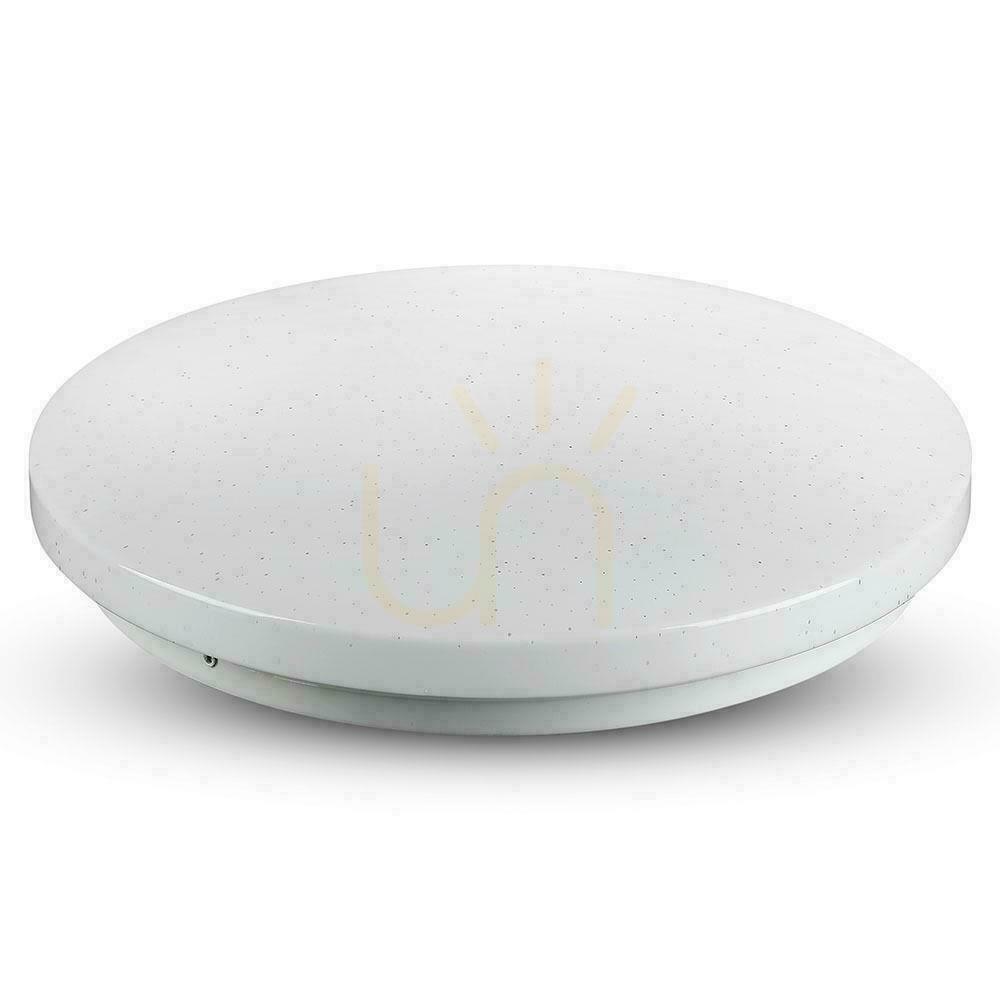 Utsikt Plafond V-TAC 18W Stars Färgbyte CCT fi.310 VT-8418-S-N 3000K-6400K 1800lm Plafond V-TAC 18W Stars Färgbyte CCT fi.310 VT-8418-S-N 3000K-6400K 1800lm