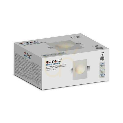 Kontrollera Gypsum V-TAC GU10 Vägglampa 250x210 VT-11008 3 års garanti.