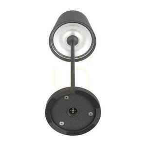 V-TAC 2W LED laddningsdimbar nattdukslampa IP54 grå VT-7522 3000K 200lm. small 12