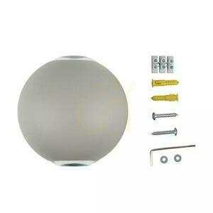 Vägglampa V-TAC 4W LED Grå Rund IP65 VT-836 3000K 450lm. small 4