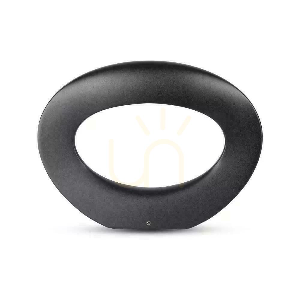 Utsikt Vägglampa V-TAC 9W LED Svart VT-811 3000K 1070lm. Vägglampa V-TAC 9W LED Svart VT-811 3000K 1070lm.