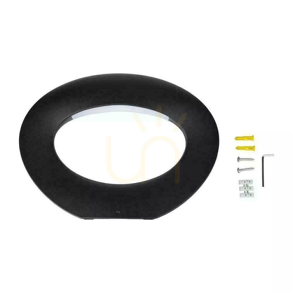 Kontrollera Vägglampa V-TAC 9W LED Svart VT-811 3000K 1070lm. Vägglampa V-TAC 9W LED Svart VT-811 3000K 1070lm.