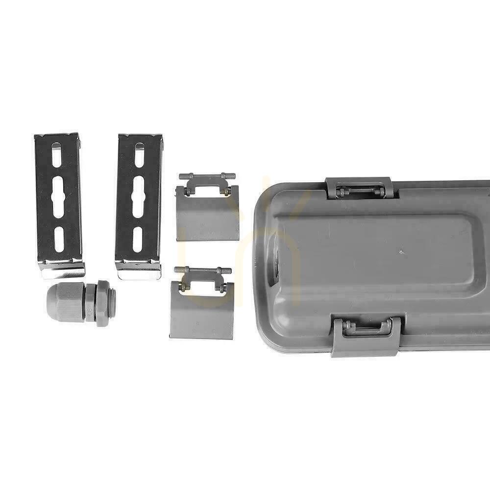Kontrollera V-TAC PC/PC 2x150cm LED Hermetisk armatur (2 x 22W) (LED-lysrör ingår) VT-15022 4000K 4000lm V-TAC PC/PC 2x150cm LED Hermetisk armatur (2 x 22W) (LED-lysrör ingår) VT-15022 4000K 4000lm