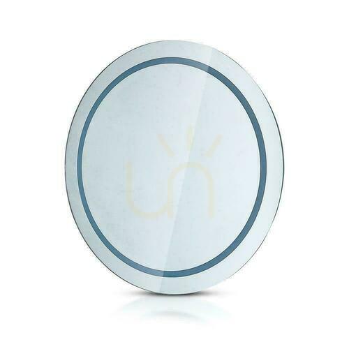 Kontrollera V-TAC Mirror 25W LED Anty Pair Round 60cm IP44 In Touch CCT Color 3in1 VT-8602 3W1 85lm