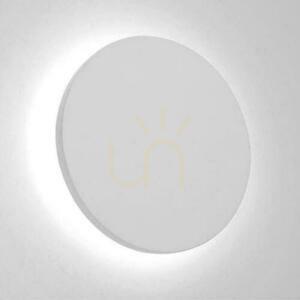 LED utomhusvägglampa V-TAC VT-743 8W 4000K IP65 vit rund ø18 cm small 3