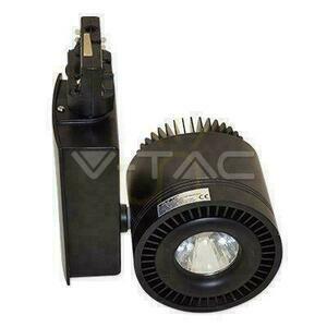 LED-armatur V-TAC Rail System 3F 45W COB CRI95+ Svart VT-4545 6000K 2300lm small 1