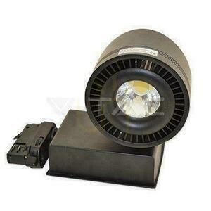 LED-armatur V-TAC Rail System 3F 45W COB CRI95+ Svart VT-4545 6000K 2300lm small 2