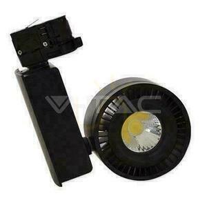 LED-armatur V-TAC Rail System 3F 45W COB CRI95+ Svart VT-4545 6000K 2300lm small 3