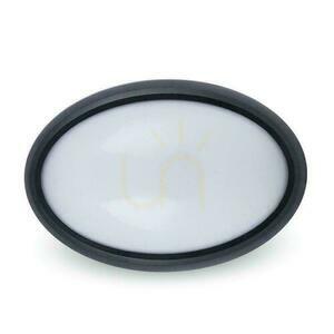 Plafond V-TAC 8W Oval Svart IP66 VT-8014-OV-B 3000K 560lm small 0