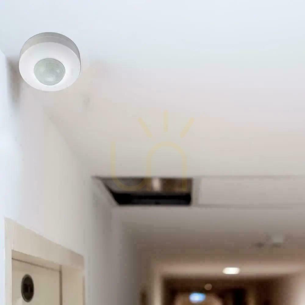 Kontrollera 360st rörelsesensor med på/av-tak Vit V-TAC VT-8049 360st rörelsesensor med på/av-tak Vit V-TAC VT-8049