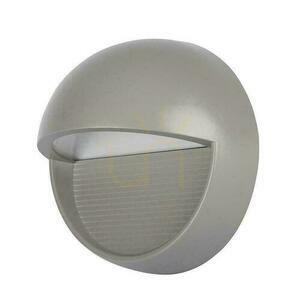 Väggmonterad 3W LED V-TAC grå rund 230V IP65 VT-1182-G 3000K 210lm väggarmatur. small 0