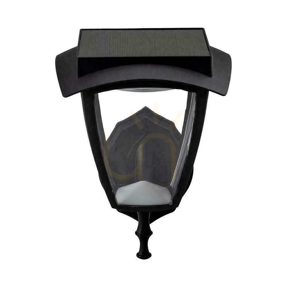 Utsikt Vägglampa för trädgård Solar V-TAC 2W LED IP44 VT-982 3000K+6000K 110lm 3 års garanti Vägglampa för trädgård Solar V-TAC 2W LED IP44 VT-982 3000K+6000K 110lm 3 års garanti
