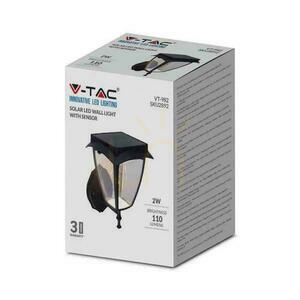 Vägglampa för trädgård Solar V-TAC 2W LED IP44 VT-982 3000K+6000K 110lm 3 års garanti 4 Vägglampa för trädgård Solar V-TAC 2W LED IP44 VT-982 3000K+6000K 110lm 3 års garanti small 4
