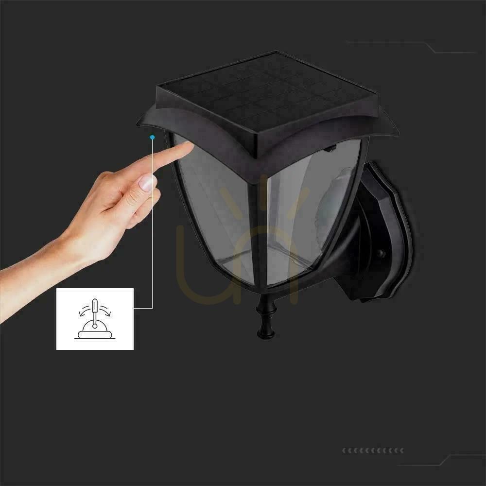 Kontrollera Vägglampa för trädgård Solar V-TAC 2W LED IP44 VT-982 3000K+6000K 110lm 3 års garanti Vägglampa för trädgård Solar V-TAC 2W LED IP44 VT-982 3000K+6000K 110lm 3 års garanti