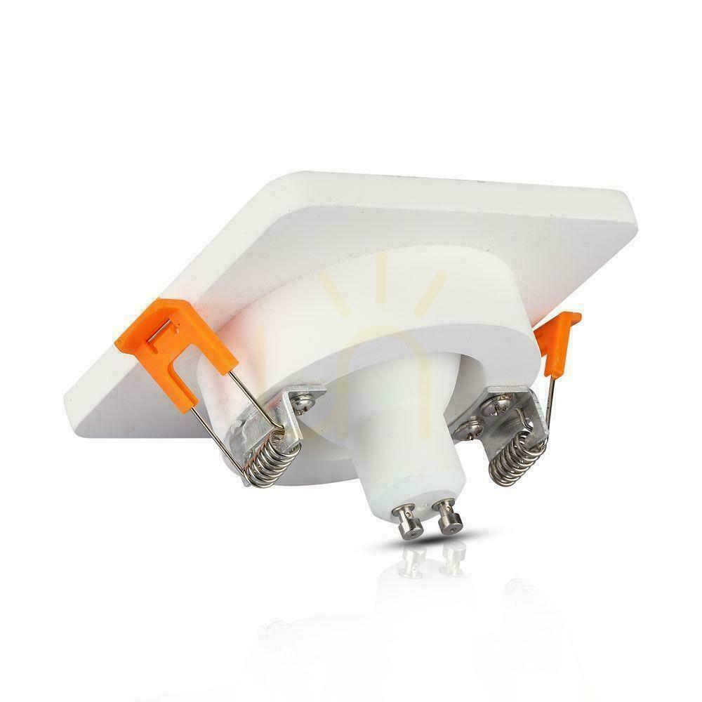 Display V-TAC GIPS BETON GU10 Kvadratiskt infällt nät Vit/Rosa guld VT-862-MRW 5 års garanti V-TAC GIPS BETON GU10 Kvadratiskt infällt nät Vit/Rosa guld VT-862-MRW 5 års garanti