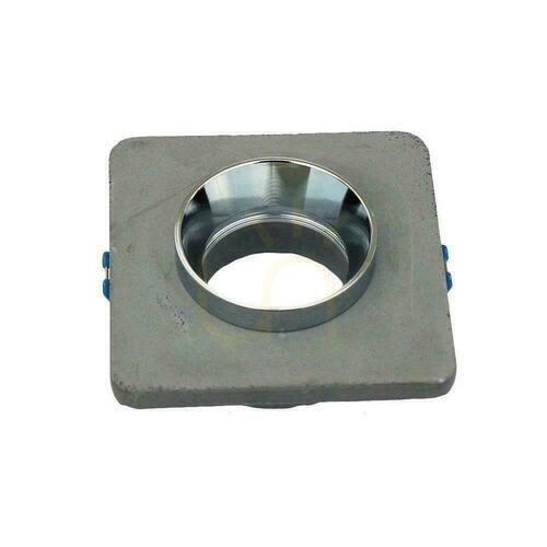 Kontrollera Mesh V-TAC GIPS BETON GU10 Square Infälld grå/krom VT-862-CHG 5 års garanti