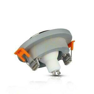 V-TAC GIPS BETON GU10 Rund infälld grå/rosa guld mesh VT-862-MGRD 5 års garanti small 4