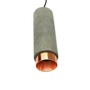 V-TAC GIPS BETON GU10 grå/rosa guld VT-864-MR pendelarmatur 5 års garanti small 1