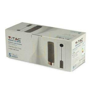 V-TAC GIPS BETON GU10 grå/rosa guld VT-864-MR pendelarmatur 5 års garanti small 2