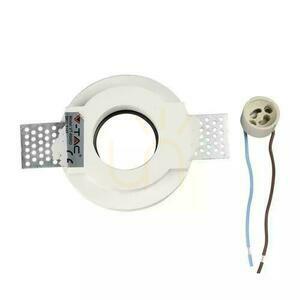 Mesh V-TAC GIPS GU10 Rund infälld G-K Vit+Krom VT-866-CRD 5 års garanti 3 Mesh V-TAC GIPS GU10 Rund infälld G-K Vit+Krom VT-866-CRD 5 års garanti small 3