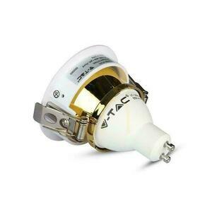 Mesh V-TAC GU10 Asymmetrisk infälld vit/guld rund VT-874-WG 3 års garanti small 3