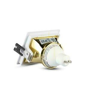 V-TAC GU10 Infälld Mesh Vit/Guld Fyrkant VT-875-WG 3 års garanti small 3