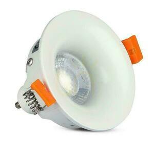 V-TAC GU10 infälld rund mesh vit VT-876-RD 3 års garanti small 1