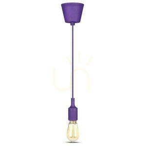 V-TAC E27 pendelarmatur i violett silikon VT-7228-PE 5 års garanti 2 V-TAC E27 pendelarmatur i violett silikon VT-7228-PE 5 års garanti small 2