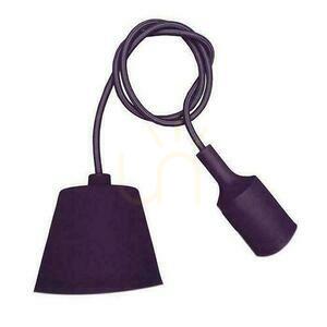 V-TAC E27 pendelarmatur i violett silikon VT-7228-PE 5 års garanti 0 V-TAC E27 pendelarmatur i violett silikon VT-7228-PE 5 års garanti small 0