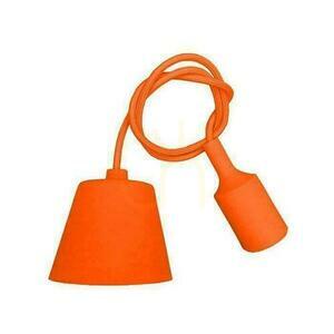 V-TAC VT-7228-O orange silikonpendel med E27-lamphållare small 0