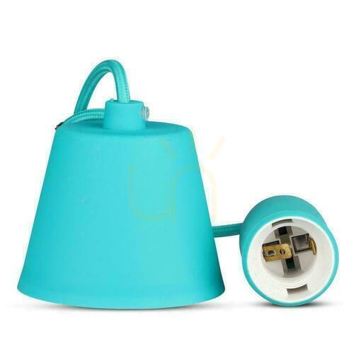 Kontrollera V-TAC E27 Grön VT-7228-GN Silikonpendelarmatur 5 års garanti
