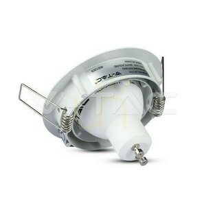 V-TAC VT-779 GU10 infälld takspot, rund, vinklingsbar, vit, Ø82 mm, håltagning 74 mm small 7