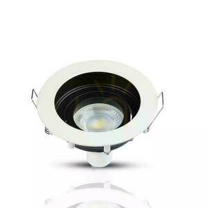 V-TAC Aluminium Ögla GU10 Rund Vit/Svart VT-781RD-WH small 3