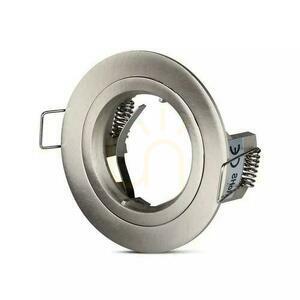 Mesh V-TAC Aluminium Gjuten GU10 Rund Satin VT-774-SN small 1
