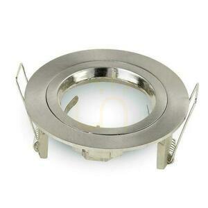 Mesh V-TAC Aluminium Gjuten GU10 Rund Satin VT-774-SN small 0