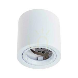 V-TAC GIPS GU10 Utanpåliggande rund tub vit 75x75mm VT-716RD armatur. small 1