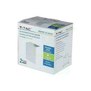 Vägglampa Square GIPS G9 Vit V-TAC VT-858SQ 3 års garanti. small 2