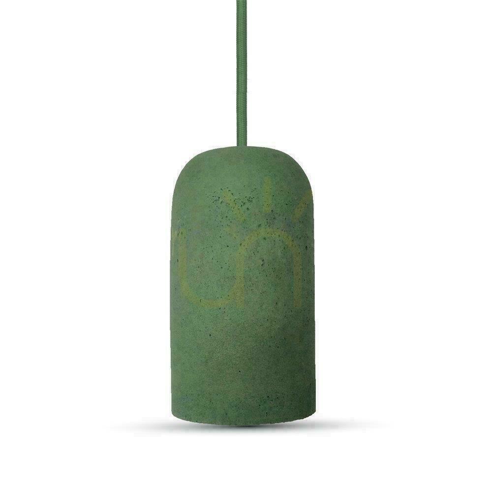 Utsikt V-TAC BETON grön pendelarmatur VT-7668-GN 5 års garanti V-TAC BETON grön pendelarmatur VT-7668-GN 5 års garanti