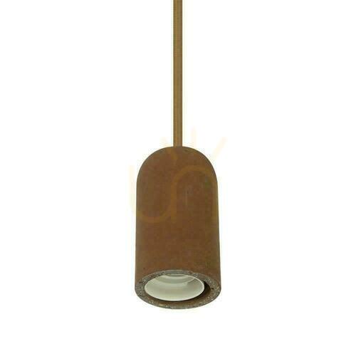 Kontrollera V-TAC BETON Bronze pendelarmatur VT-7668-BR 5 års garanti