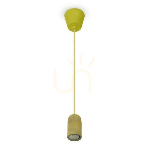 Kontrollera V-TAC BETON Beige pendelarmatur VT-7668-BE 5 års garanti