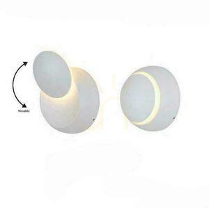 Väggmonterad 5W V-TAC Bridgelux Chip White Round VT-757 vägglampa 4000K 645lm. 2 Väggmonterad 5W V-TAC Bridgelux Chip White Round VT-757 vägglampa 4000K 645lm. small 2