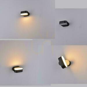 Vägglampa V-TAC 6W LED Svart IP65 Svängbar 350st VT-816 4000K 800lm. small 7
