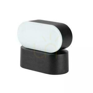 Vägglampa V-TAC 6W LED Svart IP65 Svängbar 350st VT-816 4000K 800lm. small 0