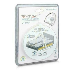 LED nattlampa V-TAC rörelsesensor enkelsäng VT-8067 4000K 260lm 3 års garanti small 1