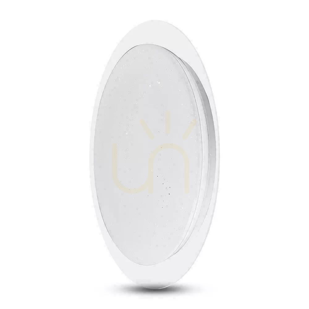 Kontrollera Tak Plafond V-TAC 40W LED Pilot CCT fi.400 Stars VT-8401 3000K-6500K 2800lm Tak Plafond V-TAC 40W LED Pilot CCT fi.400 Stars VT-8401 3000K-6500K 2800lm